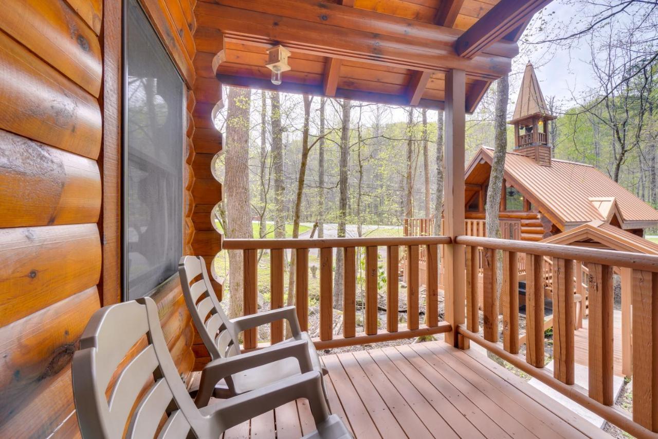 Lovely Gatlinburg Cabin With Private Hot Tub! Luaran gambar